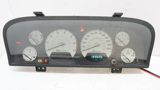 02-04 Jeep Grand Cherokee Speedometer Cluster Mileage 189,626 OEM 56042919AI - Alshned Auto Parts