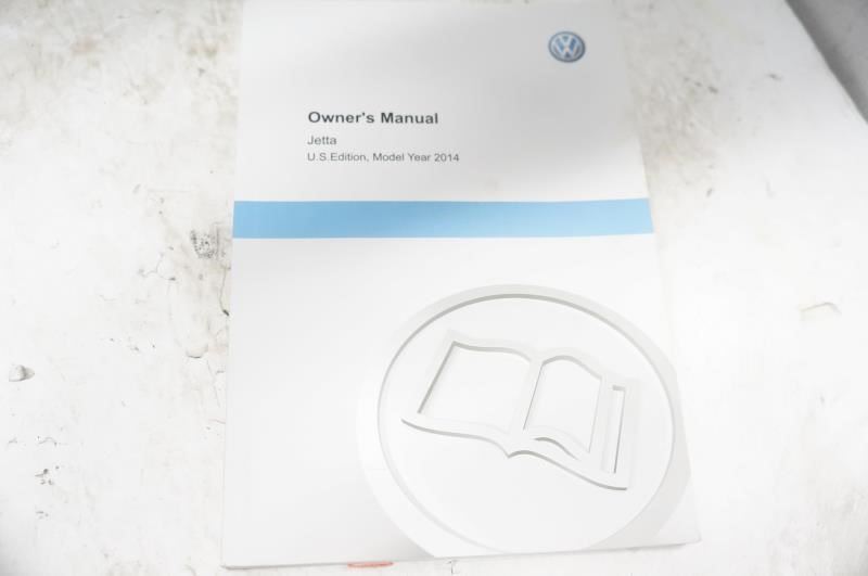 2014 Volkswagen Jetta Owner's Manual Book Set with Case - Alshned Auto Parts