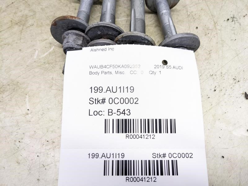 18-23 Audi S5 Rear Suspension Lower Control Arm Adjust Bolt Set of 4 WHT-008-016 - Alshned Auto Parts