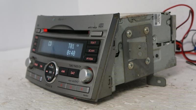 10-12 Subaru Legacy AM/FM CD MP3 SAT Radio OEM 86201AJ64A - Alshned Auto Parts