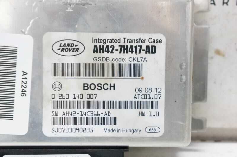 10 Land Rover Range Rover Sport Integrated Transfer Case Module  AH42-7H41-AD OEM - Alshned Auto Parts