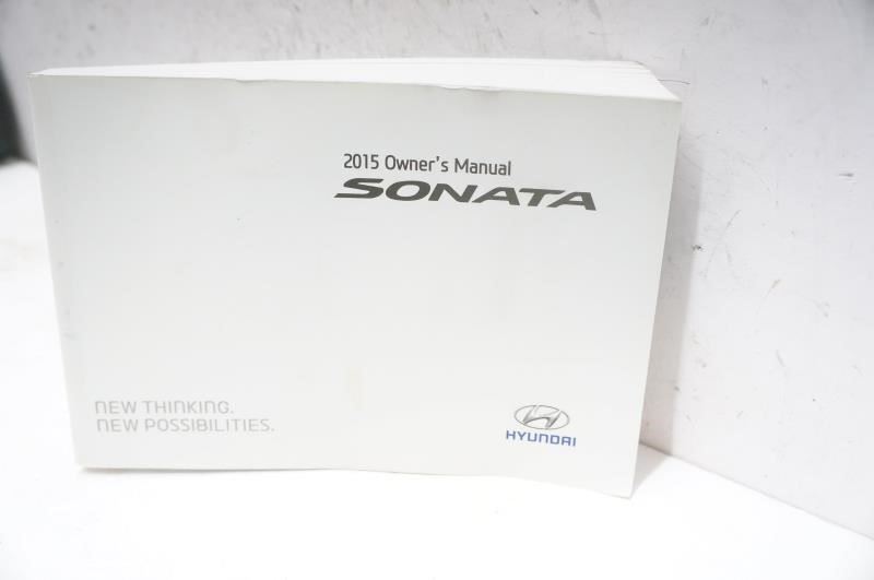 2015 Hyundai Sonata Owner's Manual Book Set with Case - Alshned Auto Parts