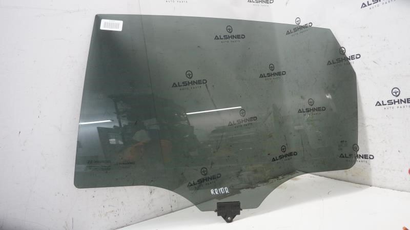 2021 Hyundai Santa Fe Rear Left Side Door Window Glass 83411S1010 OEM - Alshned Auto Parts