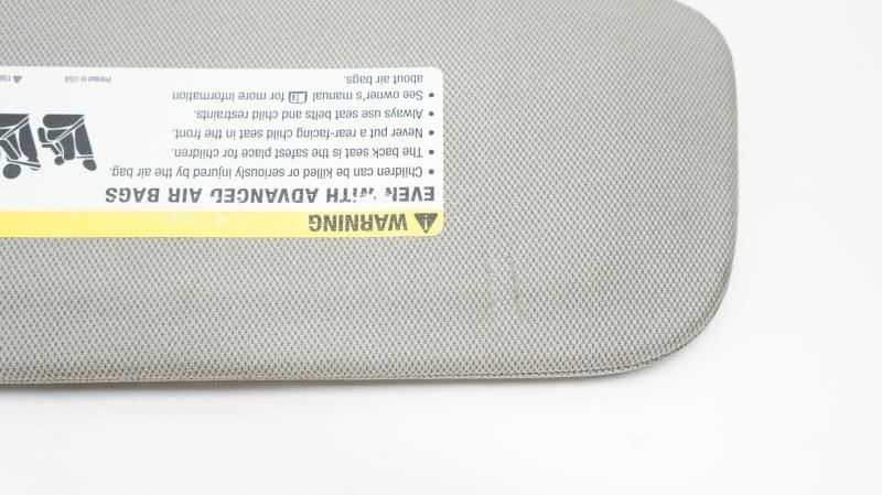 13-17 Cadillac XTS Driver Left Side Sun Visor (Gray) OEM 15804773 - Alshned Auto Parts