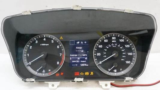 15-16 Hyundai Sonata Speedometer Cluster Mileage 12,878 OEM 94001-C2000 - Alshned Auto Parts