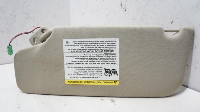 2011-2015 Lincoln MKX Passenger Right Sun Visor Beige CA1Z-7804104-AA OEM - Alshned Auto Parts