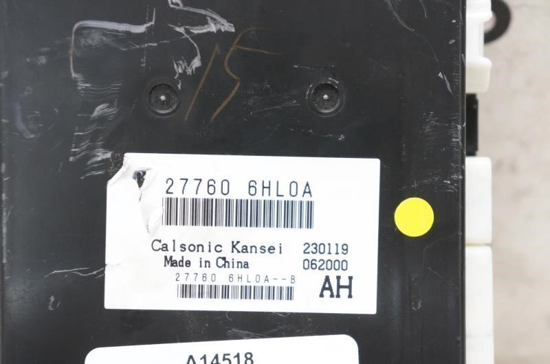 2018 Infiniti Q50 Temperature Control Module 27760 6HL0A - Alshned Auto Parts