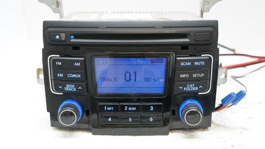 11-12 Hyundai Sonata AM/FM CD MP3 Radio OEM 96180-3Q000 Model PA-710YFLXMB - Alshned Auto Parts