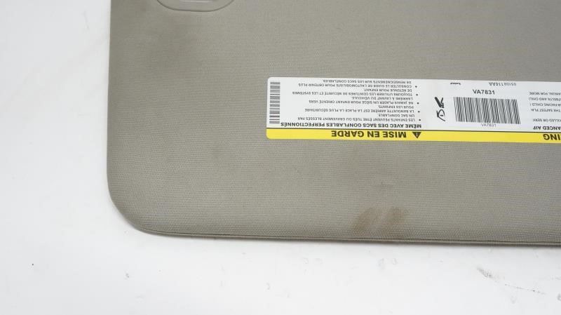 *READ* 13-18 Dodge Ram 2500 Driver Left Side Sun Visor (Gray) OEM 1VF23BD1AC - Alshned Auto Parts