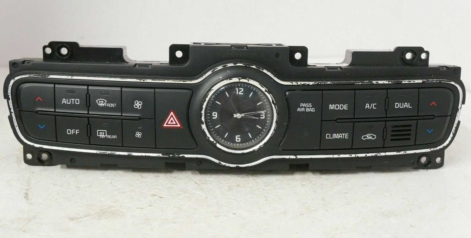 14-16 KIA CADENZA AC Heater Climate Temp Control Unit With Clock 97250-3RGF0 OEM - Alshned Auto Parts