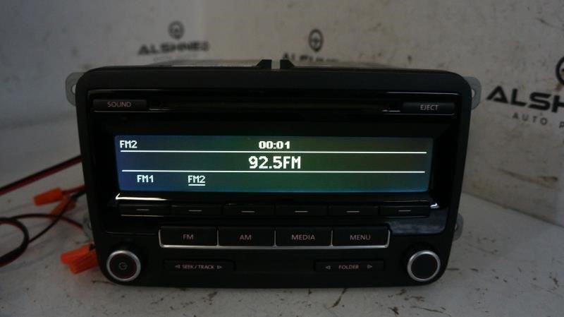 *READ* 2013 Volkswagen Jetta AM FM CD MP3 Radio Receiver 1K0035164D OEM - Alshned Auto Parts