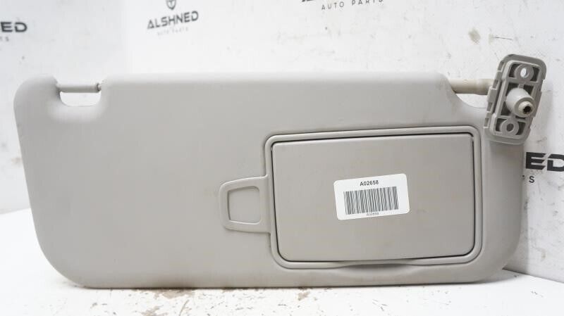 2010-2013 Kia Soul Passenger Right Sun Visor Gray 852202K240QW OEM - Alshned Auto Parts