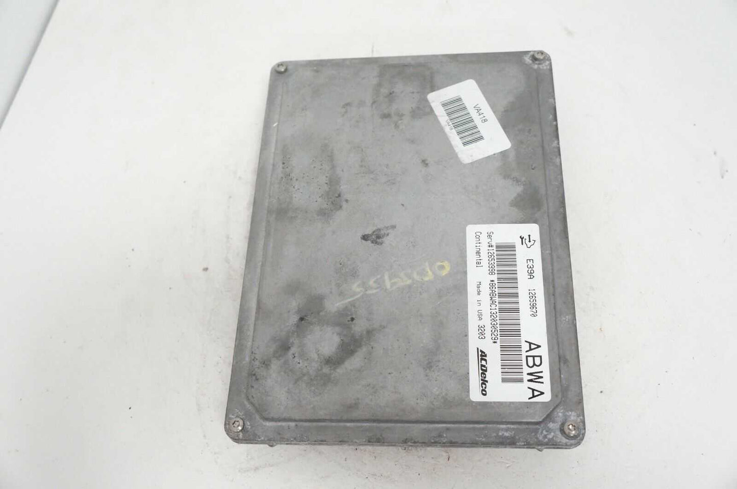 2015 Chevrolet Equinox Engine Computer Control Module ECU 12653998 OEM VA418 - Alshned Auto Parts