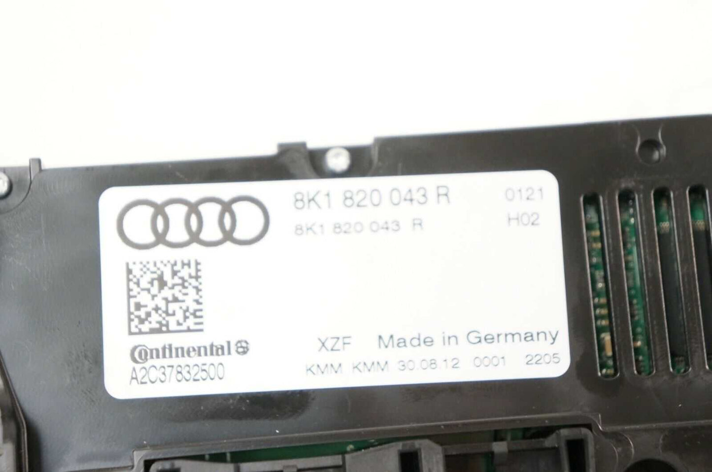 2013-2016 Audi A4 S4 Q5 Factory Heater AC Climate Controls OEM 8K1 820 043 R Alshned Auto Parts