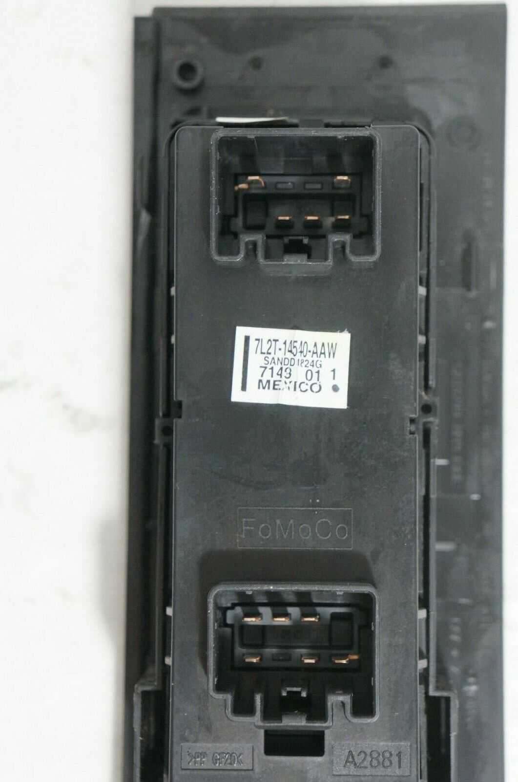 08-10 Mercury Mountaineer Driver Master Power Window Switch OEM 7L2T-14540-AAW - Alshned Auto Parts