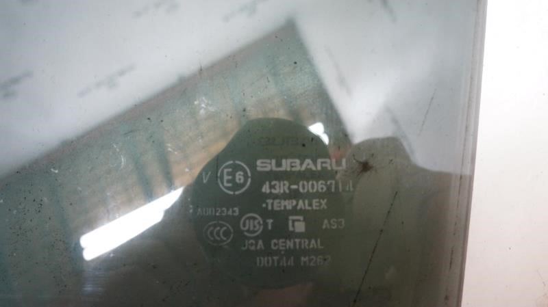 2009-2013 Subaru Forester Passenger Right Rear Door Window Glass 62011SC000 OEM Alshned Auto Parts