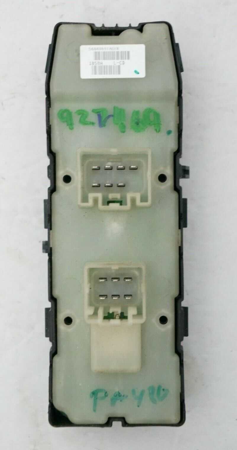 2007-2010 Dodge Caliber LH Driver Power Master Window Switch OEM 56040691AD/B - Alshned Auto Parts