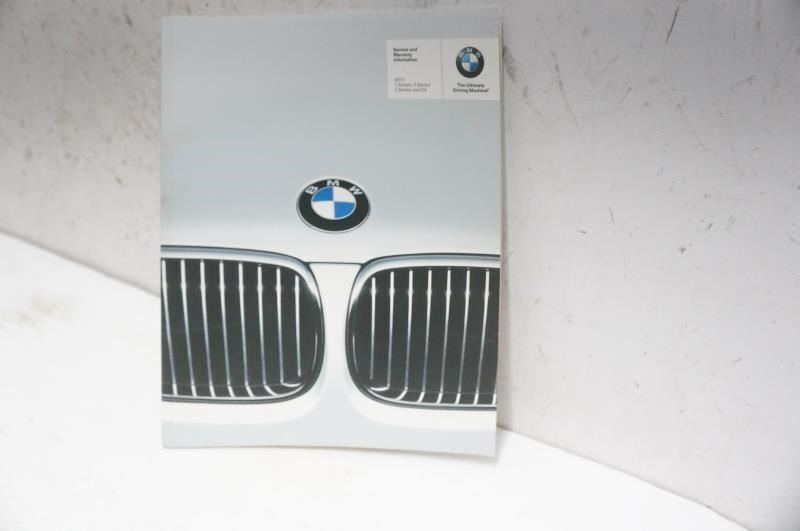 2011 BMW 5 Series Owner's Manual Book Set with Case - Alshned Auto Parts