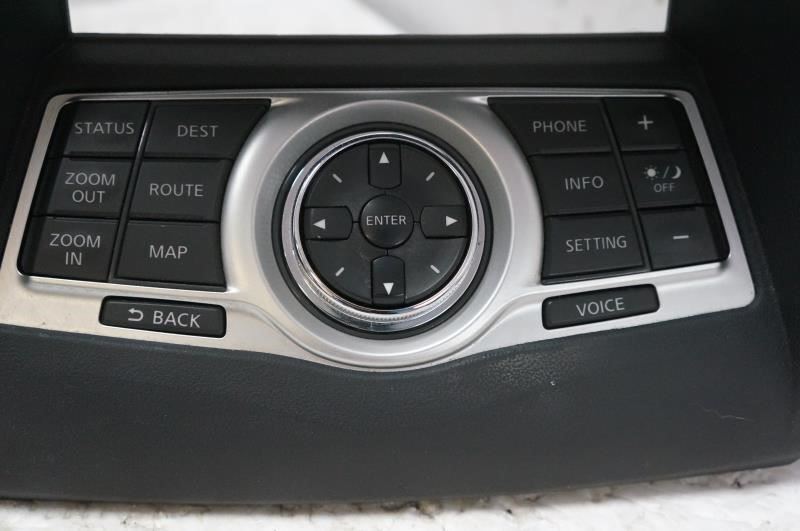 2011-2013 Nissan Maxima Media Audio Navigation Control Faceplate 9N00A210450 OEM - Alshned Auto Parts