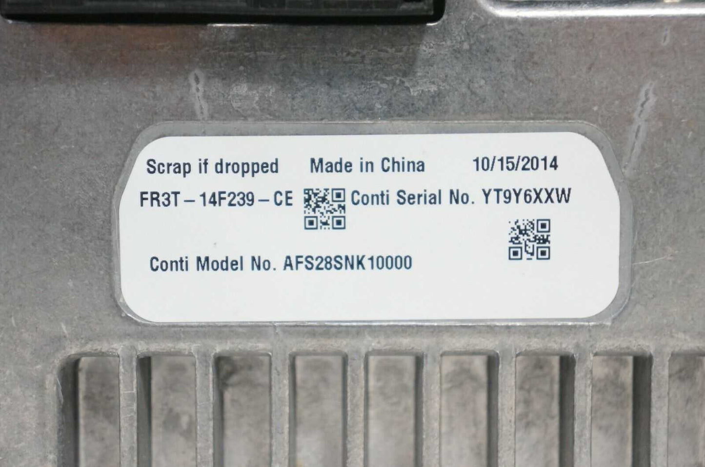 2015-17 FORD MUSTANG Navigation Communication Sync 2 Module FR3T-14F239-CE OEM - Alshned Auto Parts