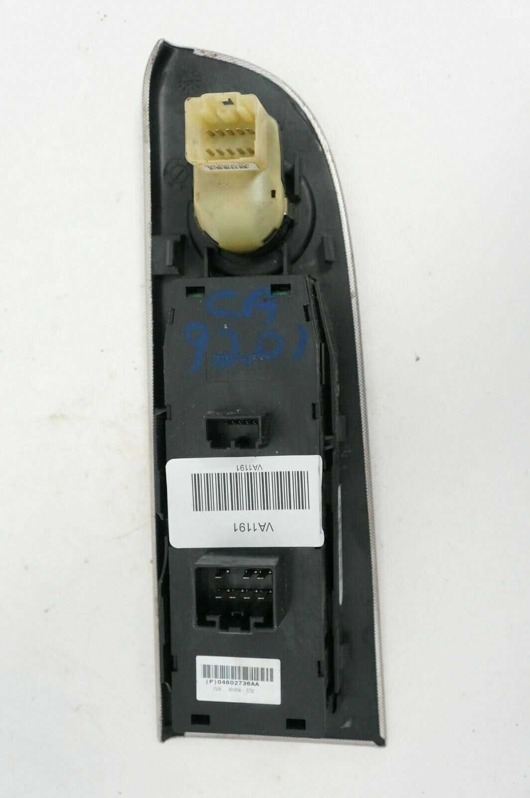 Jeep Grand Cherokee 06-10 Auto Window Lock Mirror Switch P04602736AA OEM - Alshned Auto Parts