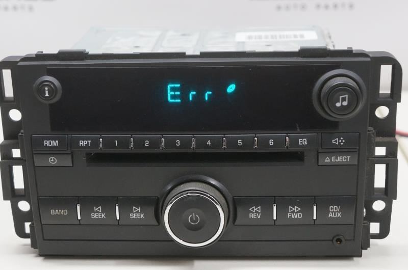 *READ* 10-13 Chevrolet Impala Radio Receiver 20756283 OEM U1C *AS-IS* - Alshned Auto Parts