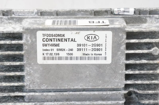 11-13 Kia Optima 2.4L Engine Computer Control Module ECU ECM 39101-2G901 OEM - Alshned Auto Parts