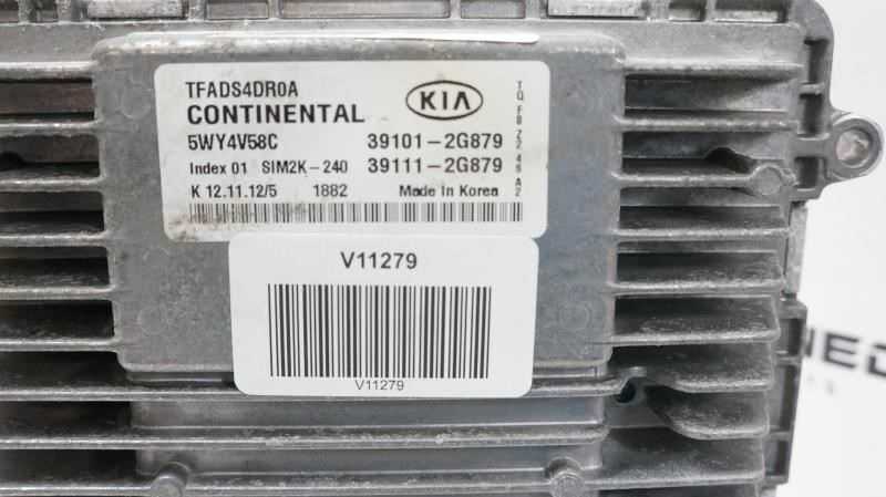 11-13 Kia Optima 2.4L Engine Computer Control Module ECU ECM 39101-2G879 OEM - Alshned Auto Parts