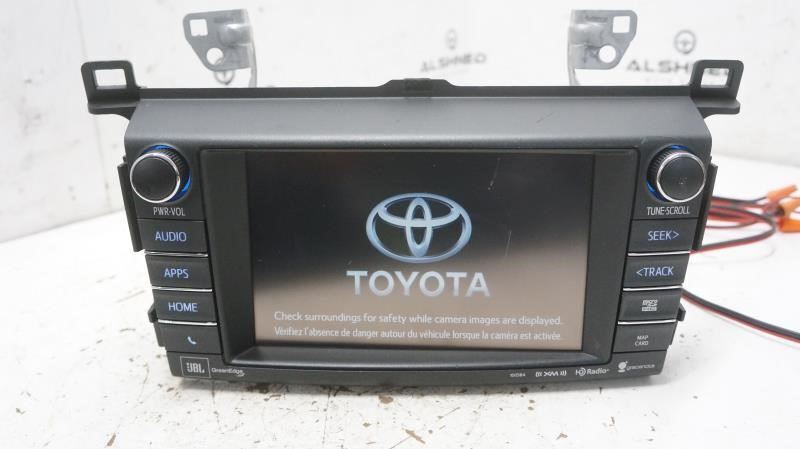 2016-2018 Toyota RAV4 JBL AM FM Radio Receiver with Navigation 86100-0R111 OEM - Alshned Auto Parts