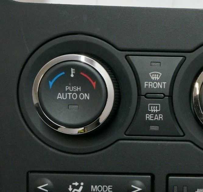 10-14 Mazda CX-9 A/C Heat Temperature Control Panel OEM TE70-61-190 - Alshned Auto Parts