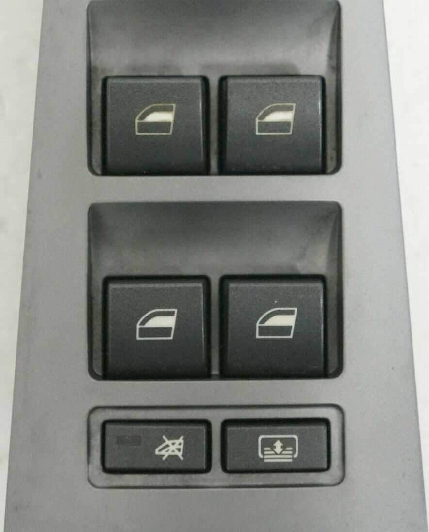 2006 BMW 750i Master Power Left Window Switch Mirror Lock 6 943 056 - Alshned Auto Parts