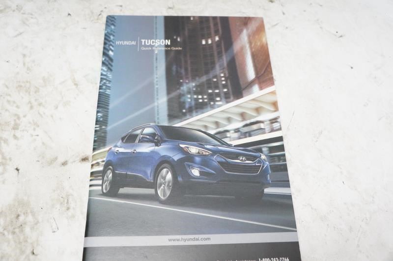 2014 Hyundai Tucson Owner's Manual & Handbook Guide with Case - Alshned Auto Parts