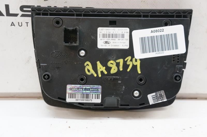 2013 Ford C-MAX Radio Face Plate Control Panel CJ5T-18K811-FD OEM - Alshned Auto Parts