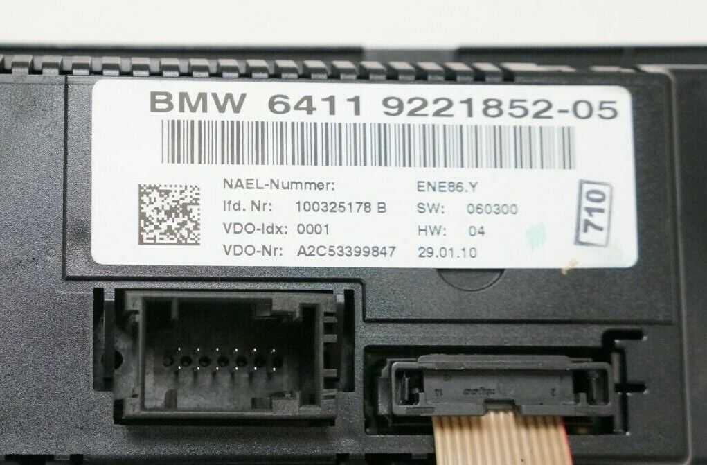 10-12 BMW 328 335 128 Auto Climate Control w/ Heated Seats OEM 6411 9221852-05 Alshned Auto Parts