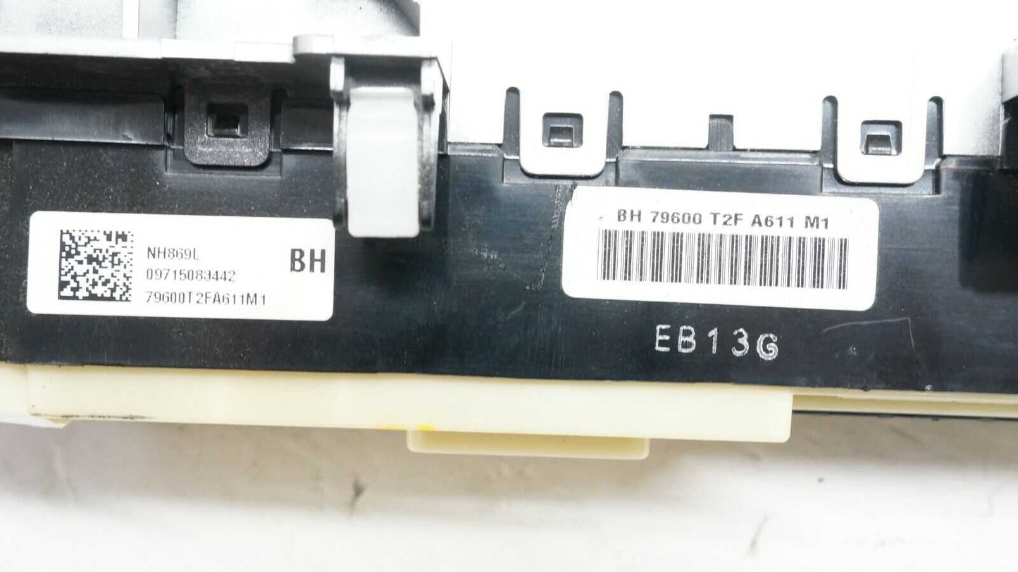 13-15 Honda Accord Digital AC Heat Tempt Control Switch OEM 79600-T2F-A61ZA - Alshned Auto Parts