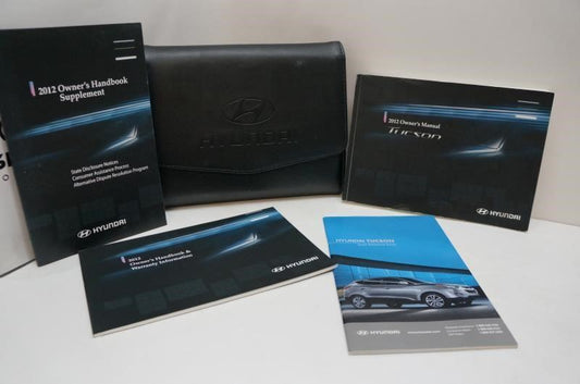 2012 Hyundai Tucson Owner's Manual Book Set with Case - Alshned Auto Parts