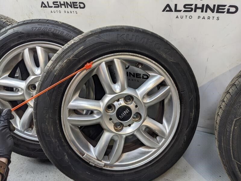 2013 Mini Cooper Wheel set 4 rims R15 Tire Kumho 7 Ecsta 175/65/R15 OEM - Alshned Auto Parts