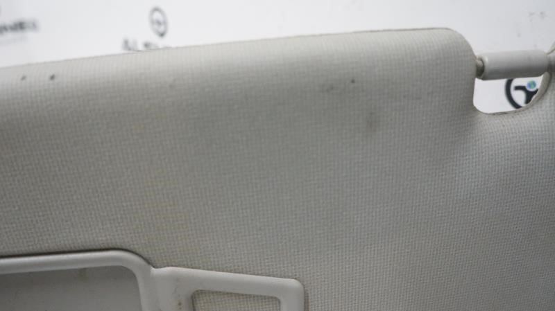 2010-2013 Kia Forte Driver Left Sun Visor Gray 852101M3008O OEM - Alshned Auto Parts