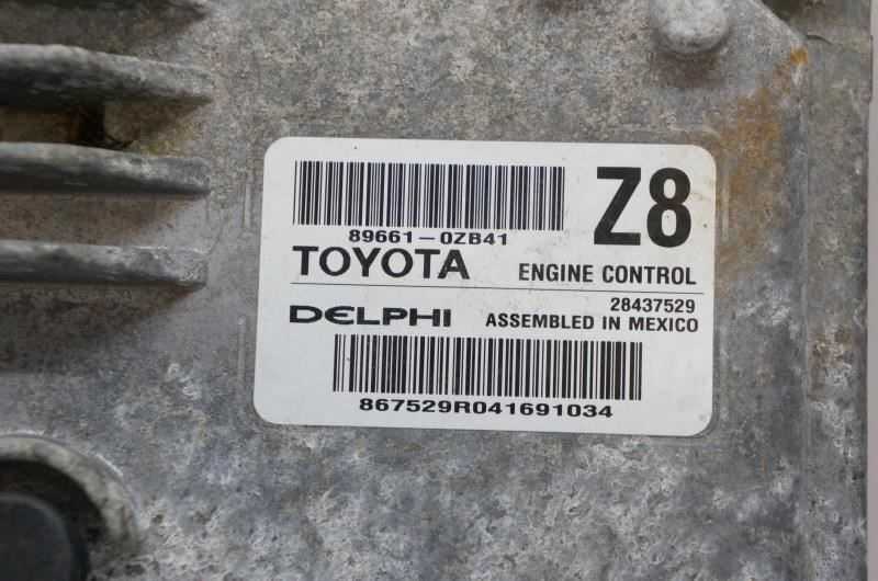 2014 Toyota Corolla 1.8L Engine Computer Control Module ECU 89661-0ZB41 OEM - Alshned Auto Parts