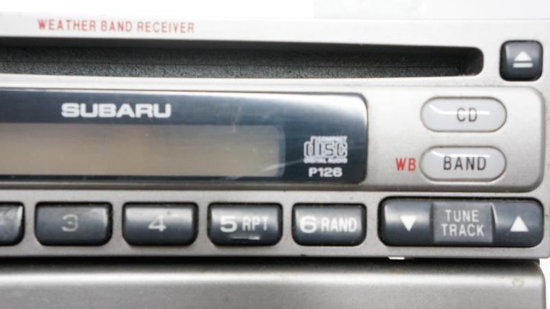 03-06 Subaru Forester AM/FM CD Radio OEM 86201SA021 ID P126 - Alshned Auto Parts