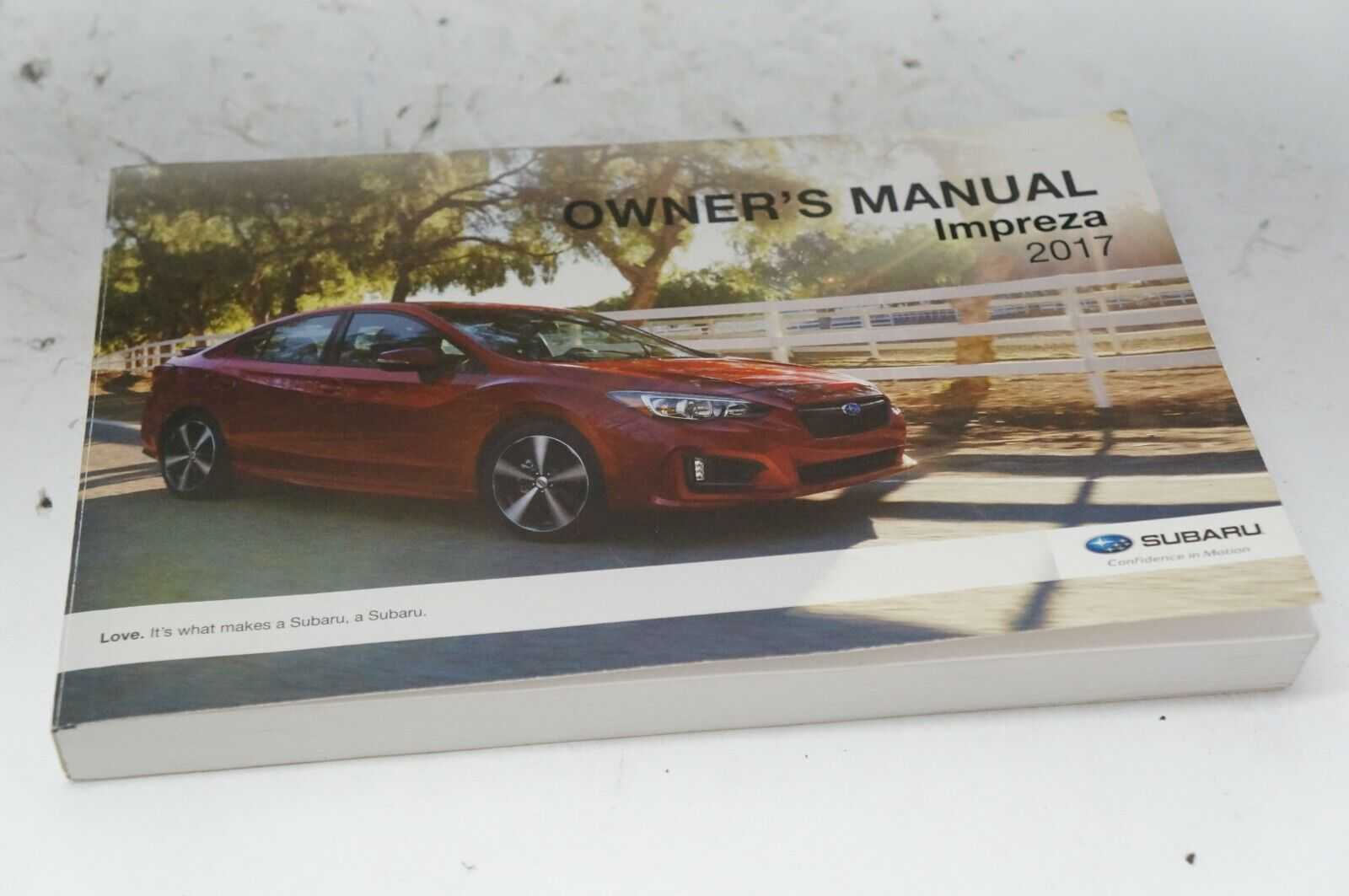 2017 Subaru Impreza owner's manual Starlink Navigation guide with case - Alshned Auto Parts