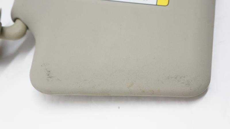 08-15 Nissan Rogue Passenger Right Side Sun Visor (Beige) OEM 96400-JM02A - Alshned Auto Parts