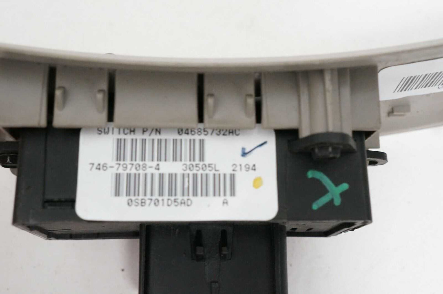 01-07 Dodge Caravan Driver Master Window Power Switch OEM 04685732AC VA578 - Alshned Auto Parts