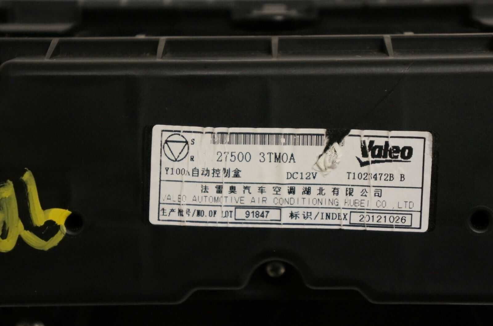 13 14 15 Nissan Altima Heater AC Temperature Control Unit OEM 27500 3TM0A Alshned Auto Parts