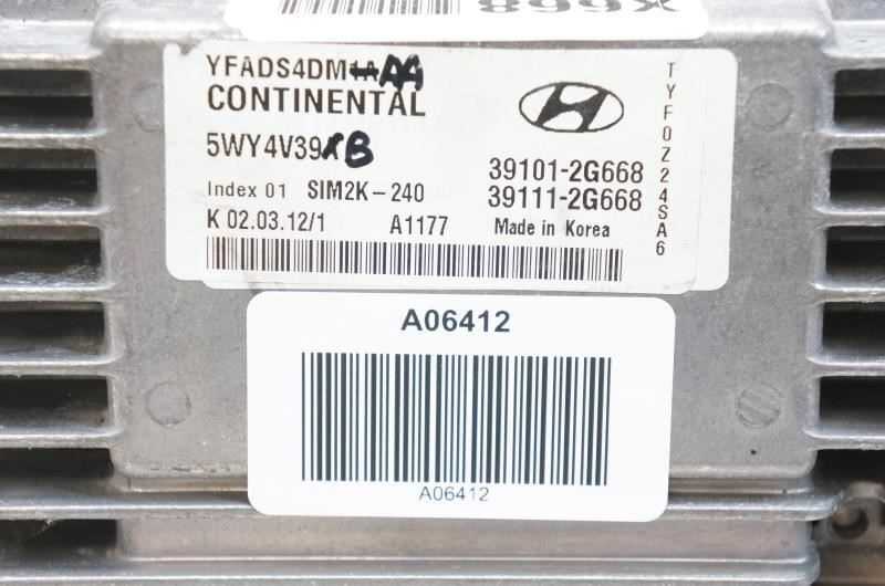 11-14 Hyundai Sonata 2.4L Engine Computer Control Module ECU ECM 39101-2G668 OEM - Alshned Auto Parts