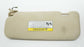 14-16 KIA Cadenza Passenger Right Side Sun Visor (Beige) OEM 852023R041AYK - Alshned Auto Parts