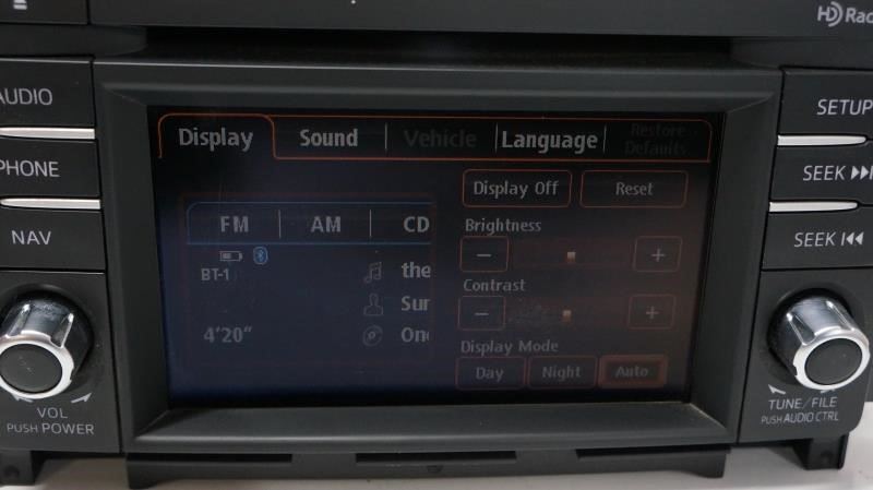 2014 Mazda 6 AM FM CD MP3 Radio Receiver GJS266DV0A OEM - Alshned Auto Parts