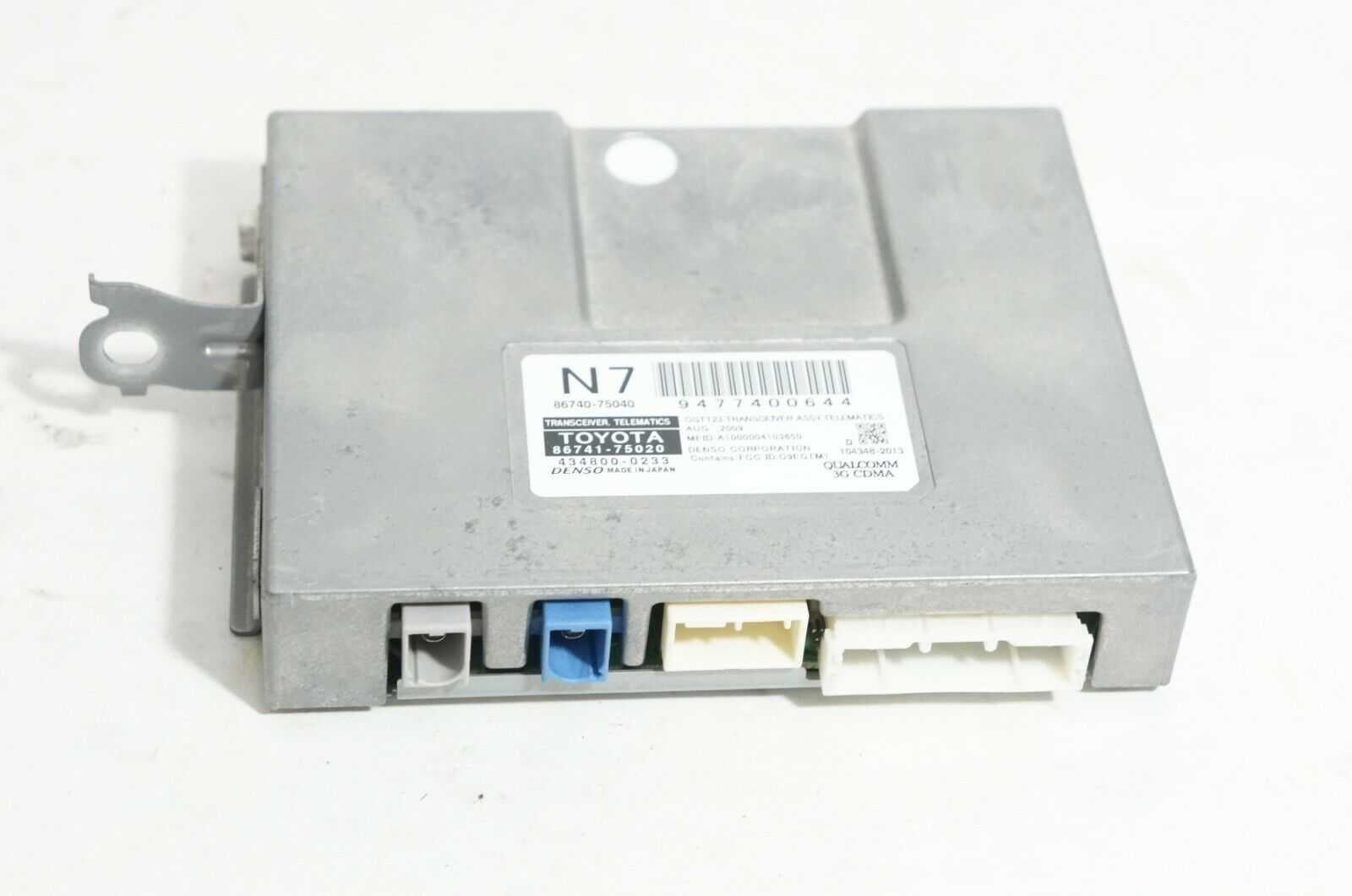 2010 Lexus HS250h Factory TELEMATICS TRANSCEIVER CONTROL 86741-53021 OEM - Alshned Auto Parts