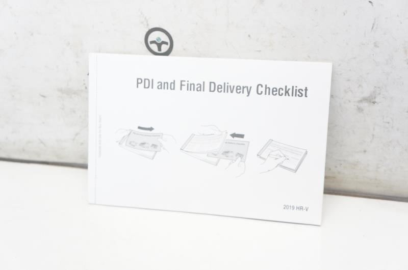 2019 Honda HR-V Owner's Guide Book Case 00X3-T7A-G300 OEM - Alshned Auto Parts