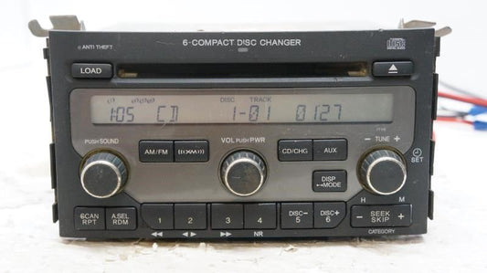 *READ* 06-08 Honda Pilot 6Disc Anti-Theft Radio OEM 39100-S9V-A600 ID 1TV6 - Alshned Auto Parts